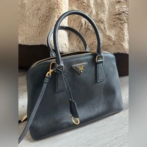 Prada Saffiano Leather Medium Promenade Satchel